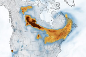 Widespread Smoke from Canadian Fires