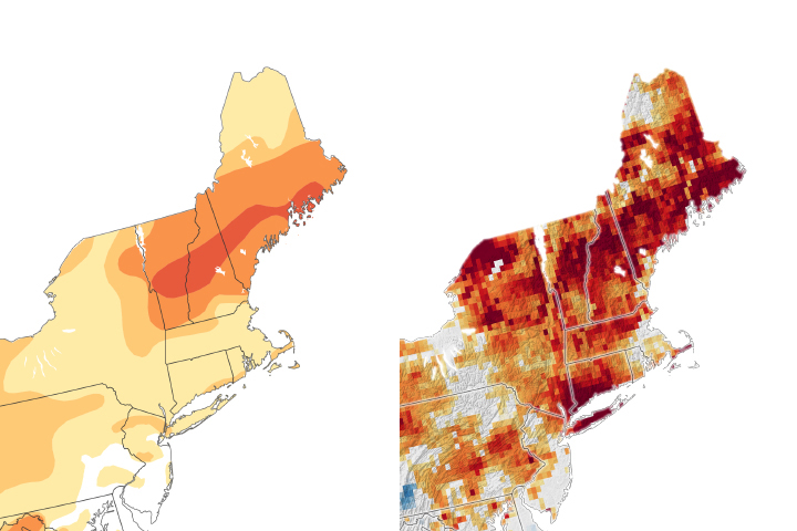 Drought Worsens Across Northern New England