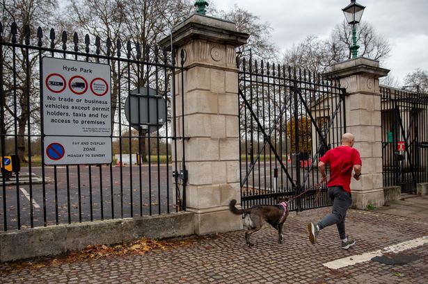 All eight Royal Parks shut due to Storm Amy gale force winds