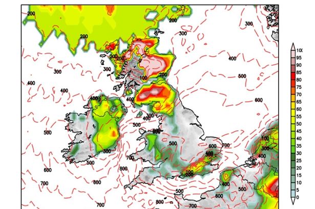 London snow map shows exactly when artic blast set to hit as temperatures to plunge