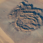Rings of Rock in the Sahara