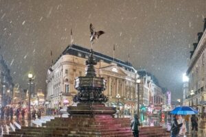 New London weather forecast shows sleet showers as temperatures dip again