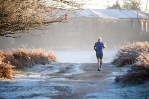 Weather map shows snow cloud heading straight for the capital