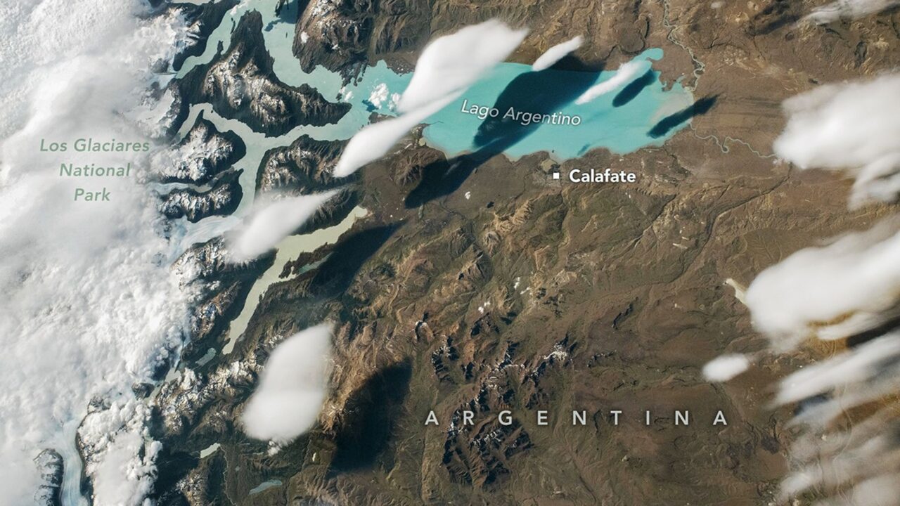 Clouds Swimming over Lago Argentino