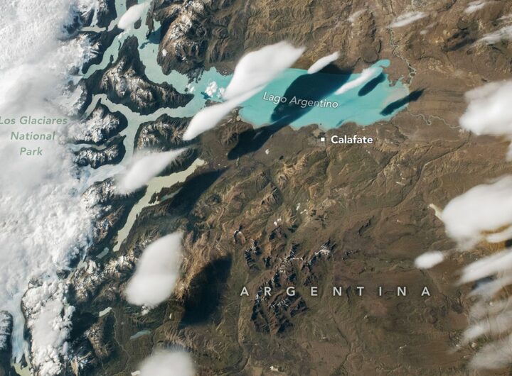 Clouds Swimming over Lago Argentino