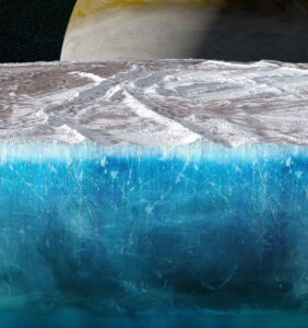 Europa’s Ice Shell (Artist’s Concept)
