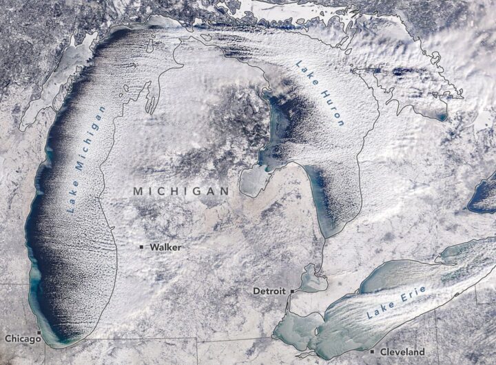 Winter Grips the Michigan Mitten