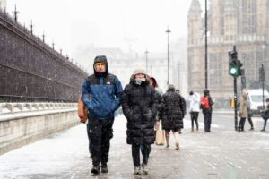 Met Office forecasts exact day London could be hit by snow this week
