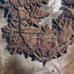 A Grand, Snow-Rimmed Canyon