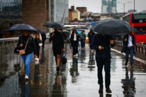 London weather to see 9 days straight of rain