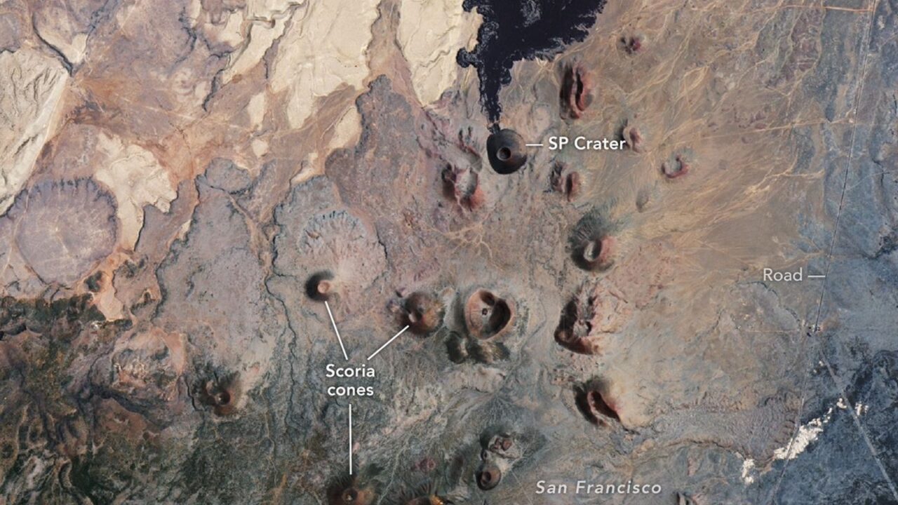 Scoria Cones on Earth and Mars