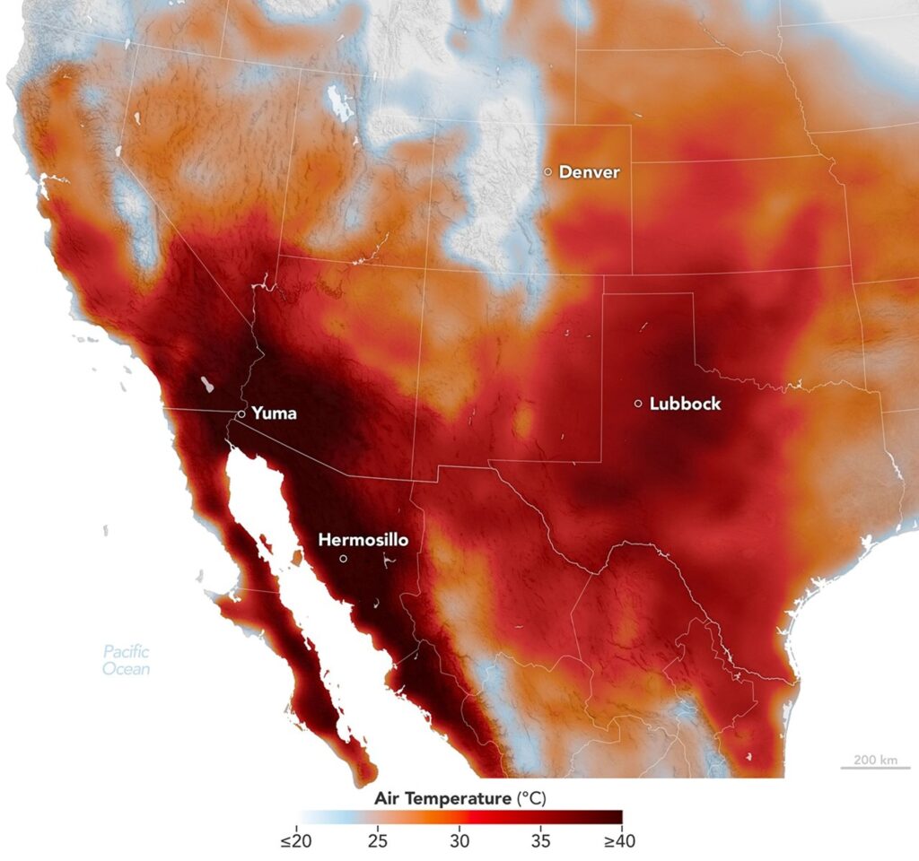 A Hot Start to Spring in the Southwest