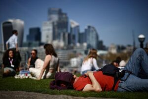 Exact date of 26C heat in London this week – but there’s a big catch