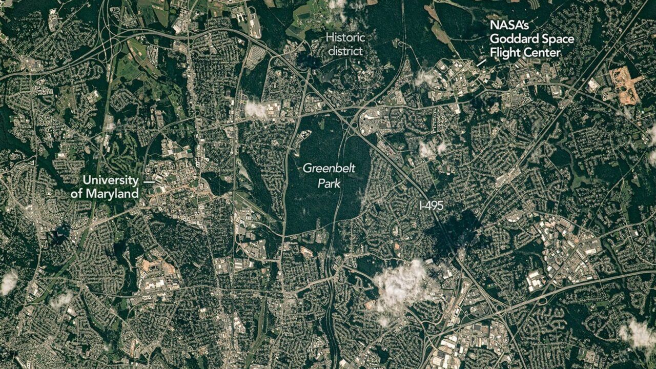 Belts of Green in the Washington Suburbs