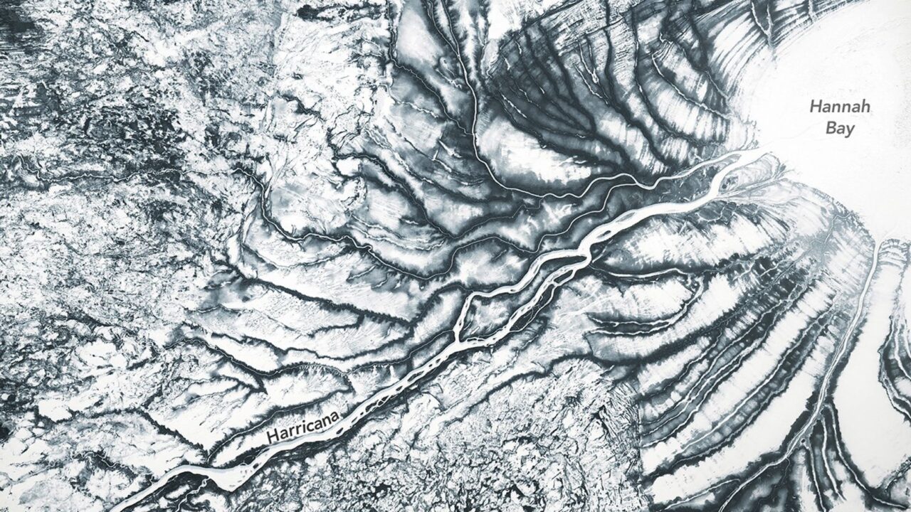 Contours of the James Bay Lowlands