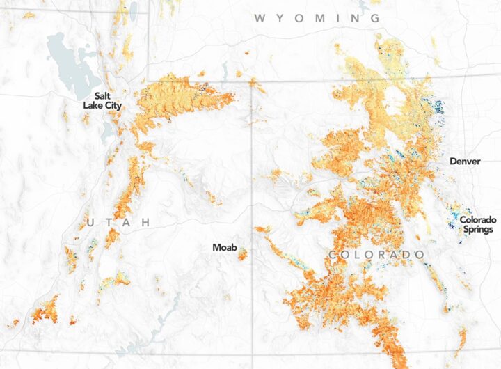 Snow Is Scarce in the Upper Colorado Basin