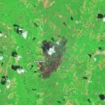 Fires Rage in Georgia