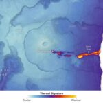 Réunion Island Lava Reaches the Sea