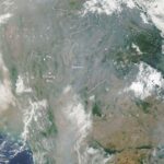 Smoke Shrouds Northern Thailand