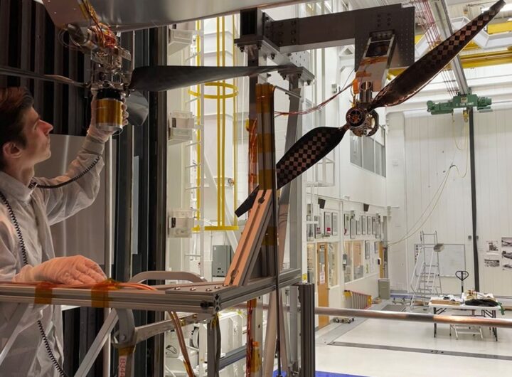 NASA’s Next-Gen Mars Helicopter Rotors Are Moving Fast
