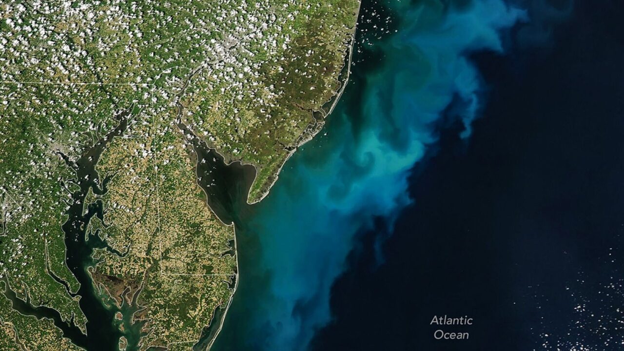 Color Off the Mid-Atlantic Coast