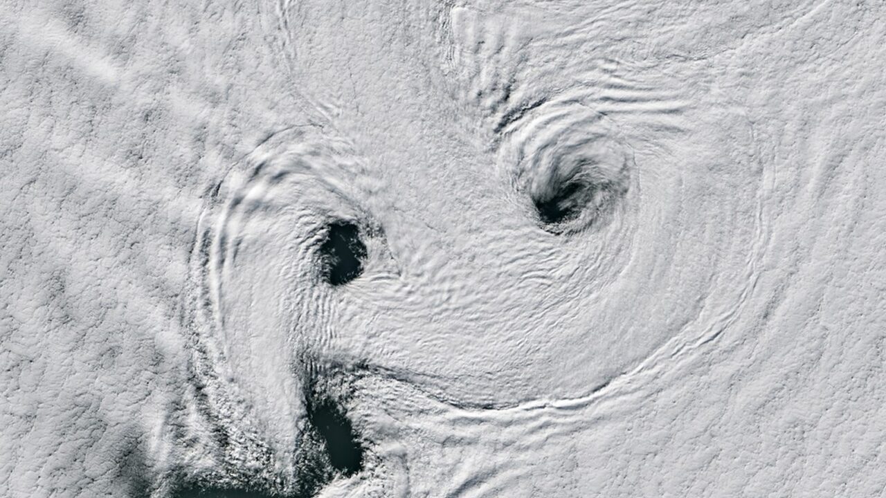 A Sea of Spinning Clouds