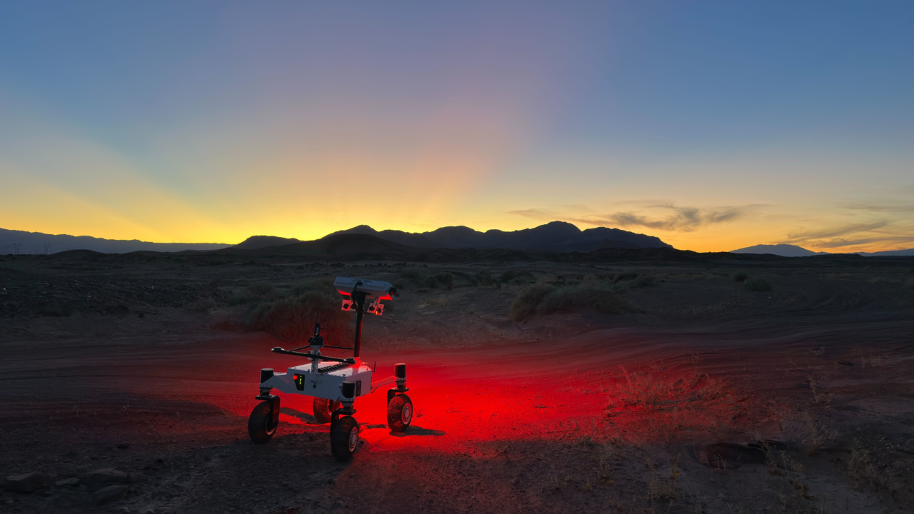 Desert Field Test With NASA Advanced Rover Prototype
