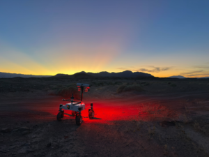 Desert Field Test With NASA Advanced Rover Prototype