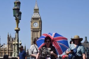 Exact date London set to be hotter than Greece in 36C heatwave