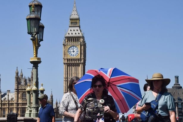 Exact date London set to be hotter than Greece in 36C heatwave