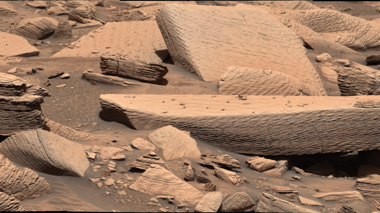 Curiosity Finds Evidence of an Ancient Sandstorm