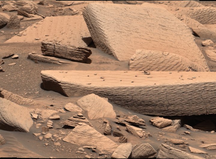 Curiosity Finds Evidence of an Ancient Sandstorm