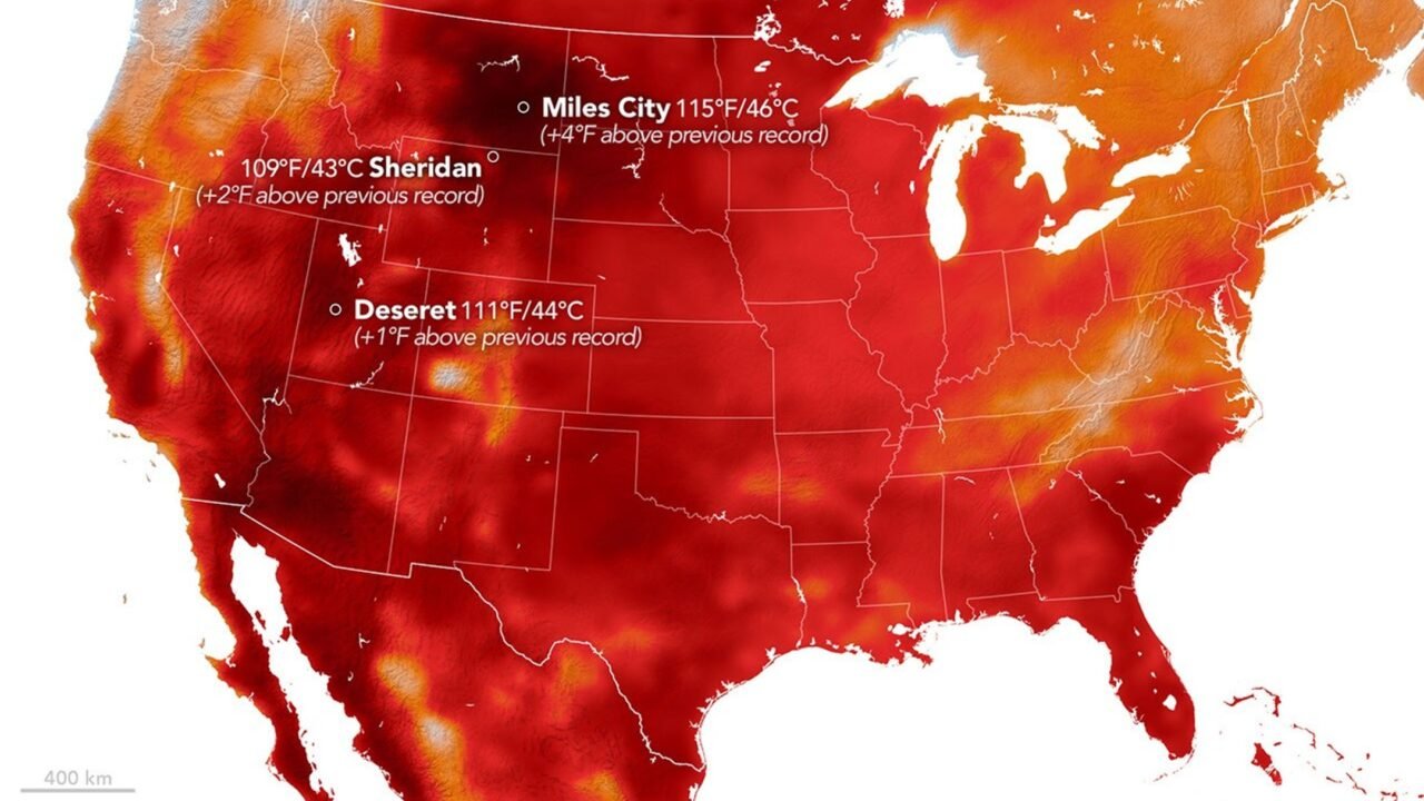 Heat Dome Broils the Western U.S.