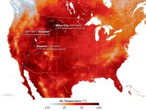 Heat Dome Broils the Western U.S.
