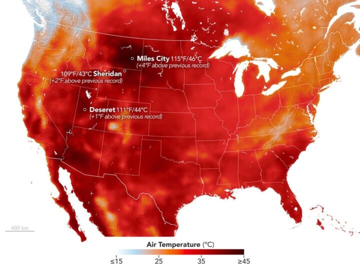 Heat Dome Broils the Western U.S.